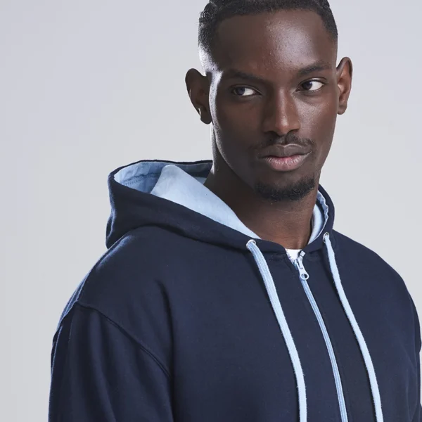 men zip up hoodie for work